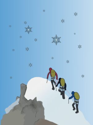 Illustration alpinistes